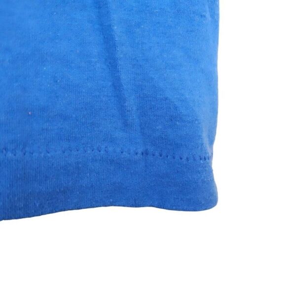 Vintage Ridgeway Rockets T Shirt Mens Size Small Blue 80s Made In USA - Picture 5 of 7